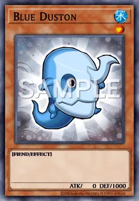 Blue Duston, Yu-Gi-Oh! card, WATER