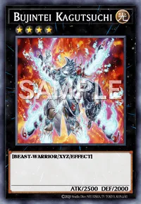 Bujintei Kagutsuchi, Yu-Gi-Oh! card, LIGHT