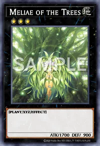Meliae of the Trees, Yu-Gi-Oh! card, EARTH