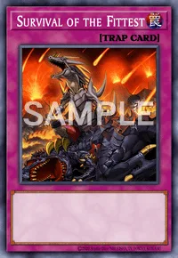 Survival of the Fittest, Yu-Gi-Oh! card, TRAP