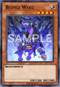 Bujingi Warg, Yu-Gi-Oh! card, LIGHT