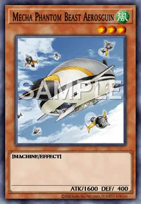 Mecha Phantom Beast Aerosguin, Yu-Gi-Oh! card, WIND