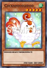Cockadoodledoo, Yu-Gi-Oh! card, WIND