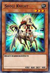 Shogi Knight, Yu-Gi-Oh! card, EARTH