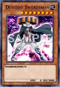 Dododo Swordsman, Yu-Gi-Oh! card, EARTH