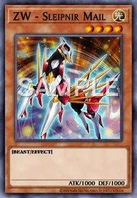 ZW - Sleipnir Mail, Yu-Gi-Oh! card, LIGHT