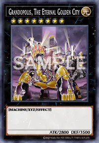 Grandopolis, The Eternal Golden City, Yu-Gi-Oh! card, LIGHT