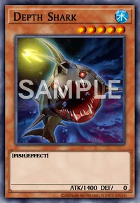 Depth Shark, Yu-Gi-Oh! card, WATER