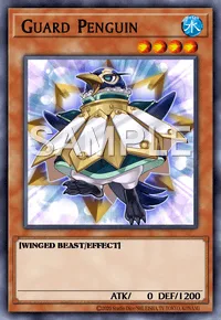 Guard Penguin, Yu-Gi-Oh! card, WATER