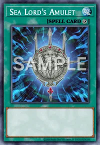 Sea Lord's Amulet, Yu-Gi-Oh! card, SPELL