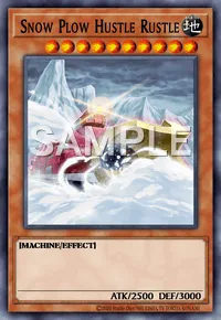 Snow Plow Hustle Rustle, Yu-Gi-Oh! card, EARTH