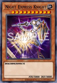 Night Express Knight, Yu-Gi-Oh! card, EARTH