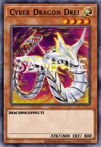 Cyber Dragon Drei, Yu-Gi-Oh! card, LIGHT