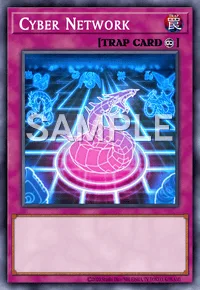 Cyber Network, Yu-Gi-Oh! card, TRAP