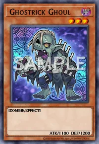 Ghostrick Ghoul, Yu-Gi-Oh! card, DARK