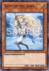 Lady of the Lake, Yu-Gi-Oh! card, LIGHT
