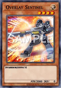 Overlay Sentinel, Yu-Gi-Oh! card, LIGHT