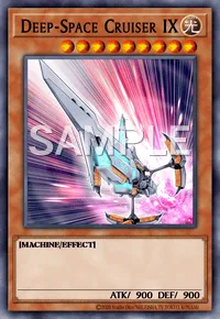 Deep-Space Cruiser IX, Yu-Gi-Oh! card, LIGHT