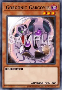 Gorgonic Gargoyle, Yu-Gi-Oh! card, DARK