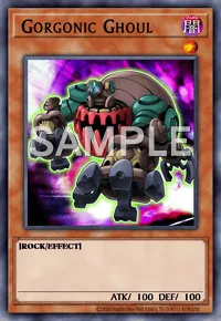 Gorgonic Ghoul, Yu-Gi-Oh! card, DARK