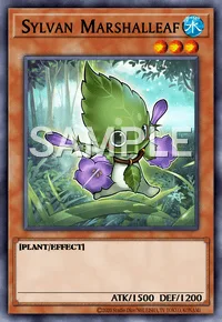 Sylvan Marshalleaf, Yu-Gi-Oh! card, WATER
