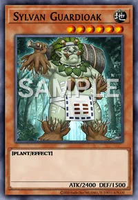 Sylvan Guardioak, Yu-Gi-Oh! card, EARTH