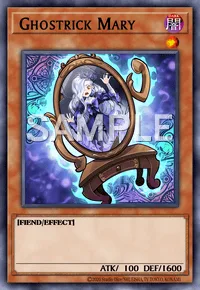 Ghostrick Mary, Yu-Gi-Oh! card, DARK