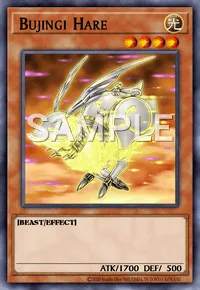 Bujingi Hare, Yu-Gi-Oh! card, LIGHT
