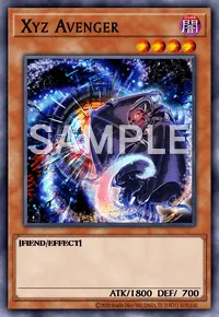 Xyz Avenger, Yu-Gi-Oh! card, DARK