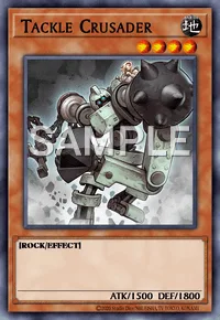 Tackle Crusader, Yu-Gi-Oh! card, EARTH
