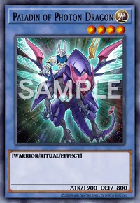 Paladin of Photon Dragon, Yu-Gi-Oh! card, LIGHT