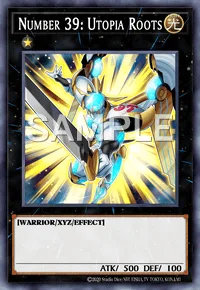 Number 39: Utopia Roots, Yu-Gi-Oh! card, LIGHT