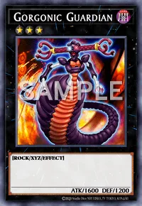 Gorgonic Guardian, Yu-Gi-Oh! card, DARK