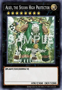 Alsei, the Sylvan High Protector, Yu-Gi-Oh! card, LIGHT