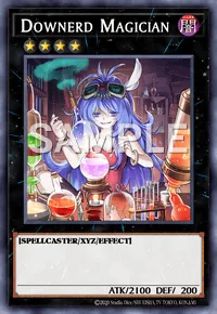 Downerd Magician, Yu-Gi-Oh! card, DARK