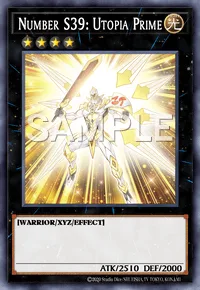 Number S39: Utopia Prime, Yu-Gi-Oh! card, LIGHT