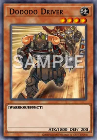 Dododo Driver, Yu-Gi-Oh! card, EARTH