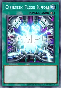 Cybernetic Fusion Support, Yu-Gi-Oh! card, SPELL