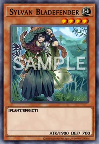 Sylvan Bladefender, Yu-Gi-Oh! card, EARTH