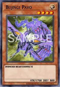 Bujingi Pavo, Yu-Gi-Oh! card, LIGHT