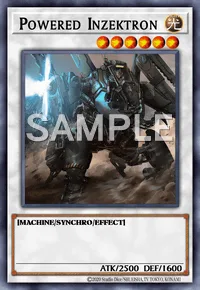 Powered Inzektron, Yu-Gi-Oh! card, LIGHT