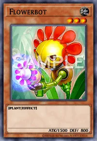 Flowerbot, Yu-Gi-Oh! card, EARTH