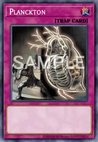 Planckton, Yu-Gi-Oh! card, TRAP