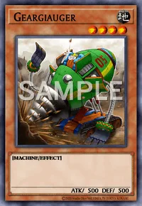 Geargiauger, Yu-Gi-Oh! card, EARTH