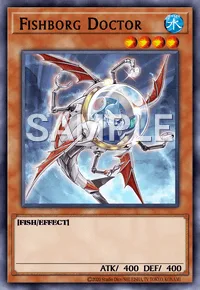 Fishborg Doctor, Yu-Gi-Oh! card, WATER