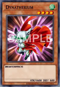 Dynatherium, Yu-Gi-Oh! card, WIND