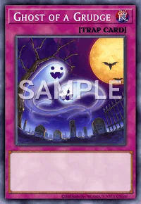 Ghost of a Grudge, Yu-Gi-Oh! card, TRAP