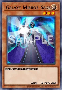 Galaxy Mirror Sage, Yu-Gi-Oh! card, LIGHT
