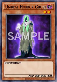 Umbral Horror Ghost, Yu-Gi-Oh! card, DARK