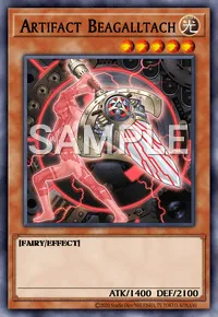 Artifact Beagalltach, Yu-Gi-Oh! card, LIGHT